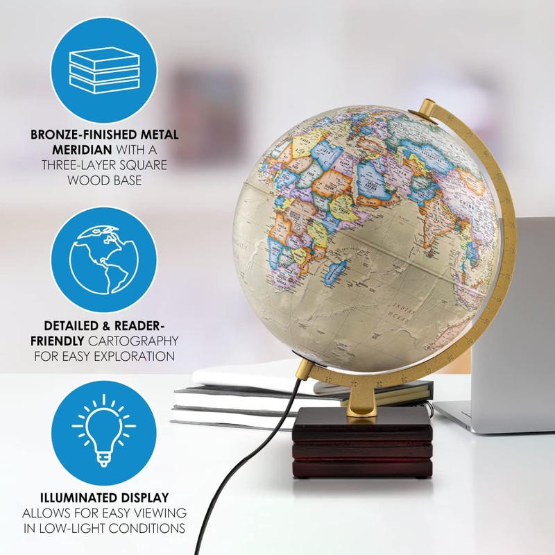Waypoint Geographic Horizon Illuminated Globe