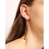 SLUYNZ Solid 925 Sterling Silver Bumble Bee Dangle Earrings for