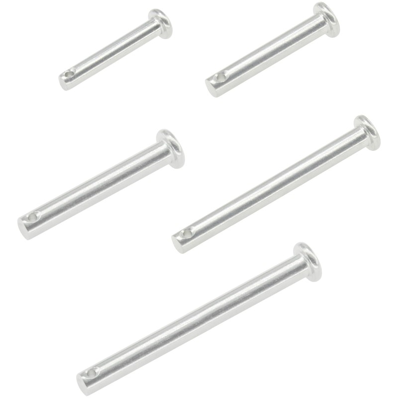 20 PCS 304 Stainless Steel Single Hole Clevis Pins,M4 M5