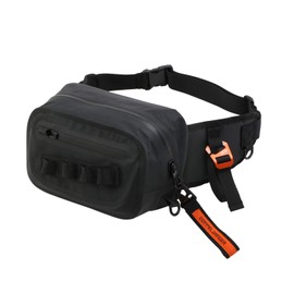 Doppelganger DBT600 IPX6 Waterproof Zipper Tarpaulin Waist Bag, Folding Drink Holder, Glove Holder Included