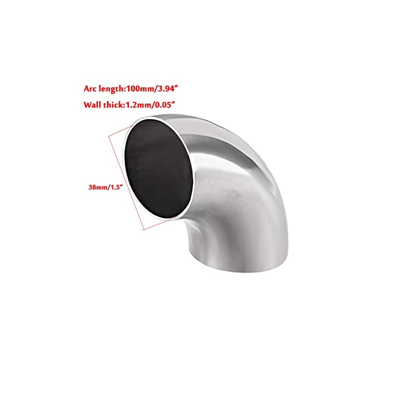 TA-VIGOR 38mm Long Radius 90 Degree Elbow Butt-Weld Pipe Fitting