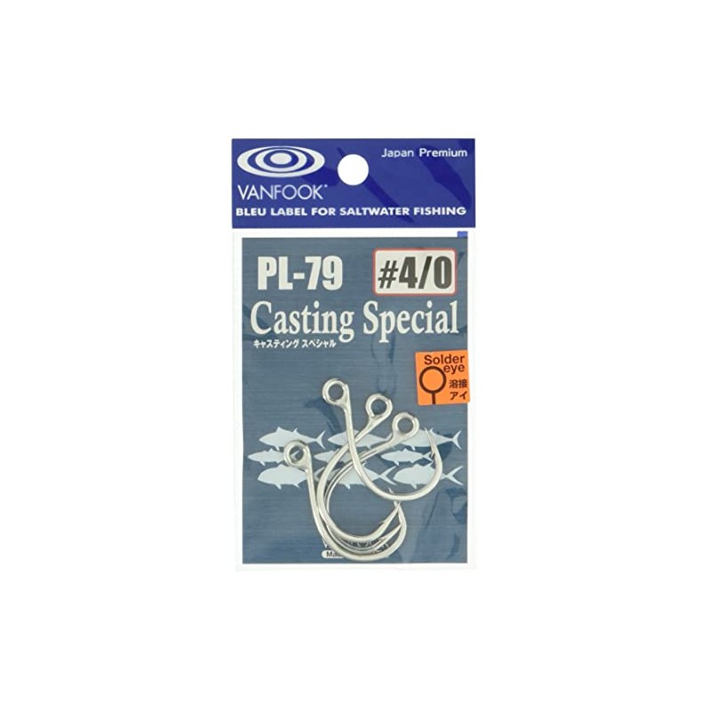 VANFOOK PL-79 Casting Special #4/0 Silver