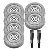 6PCS Snapbuy Shaver Replacement Blades for Snapbuy Electric Razor
