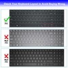 MUBUY Keyboard Cover for Dell Inspiron 15 15.6" 17.3" 3501