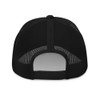 Retro Houston Trucker Hat Mesh HOU Cross Trucker Cap Black