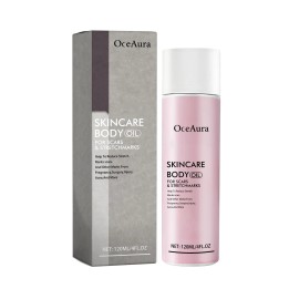 OceAura Skincare Body Oil for Maternity Fades Scars and Fine Lines Moisturizes and Repairs Delicate and Smooth SkinSize: 120ml