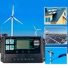 Solar Charge Discharge Controller Adjustable LCD Display PWM Dual USB