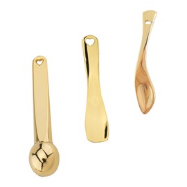 BIUDECO Gold Eye Cream Massage Stick 3-piece Set for Face Exfoliator Mini Eye Massager for Comfortable Skin Care