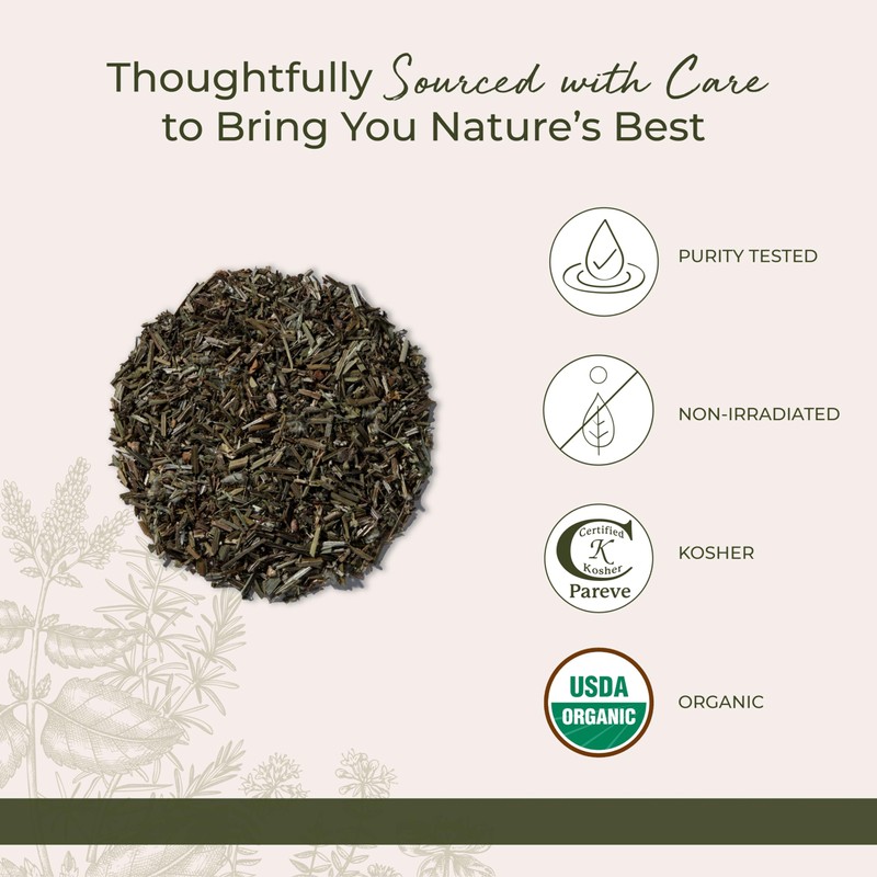 Starwest Botanicals Cleavers Herb Organic - Dried Loose Leaf Herb