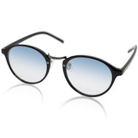 Eight Tokyo PH-LBL Dimmable Sunglasses, Blue Light Reduction, UV Protection, Light Blue, 2 black/dimmable light blue