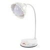 LED Reading Light Plastic Flower Shaped Touch Sensitive USB Charging