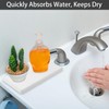 Set of 4 Diatomite Coasters, Diatomite Absorbent Coasters, Diatomite Coasters,