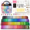 Shuttle Art 82 Colors Polymer Clay Kit, Oven Bake Clay