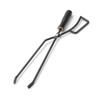 Fire Tong Insulated Wooden Handle Enhanced Grip Log Grabber Firewood
