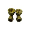 UKDD® 15mm Compression by 3/4" BSP Brass Female Iron Elbow