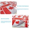 QQSD QQSD Canada Flag Sticker Canadian Decal in Multiple Sizes,