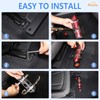 Car Co-Pilot Under Seat Quick Release Roll Bar Fire Extinguisher