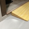 RIDELF T1rschwellenrampe Holz Saugroboter Rampe, Bordsteinrampe, Staubsauger Roboter Rampe, Rampe