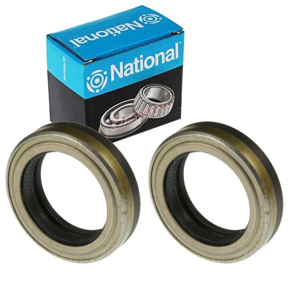 2 pc National Front Inner Axle Shaft Seals compatible with
