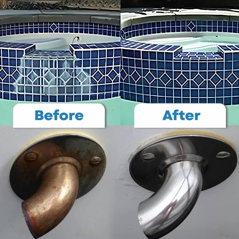 Bio Clean: Eco Friendly Hard Water Stain Remover (40oz Large).