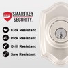 Kwikset Belleview Front Door Lock Handle and Deadbolt Set, Entry