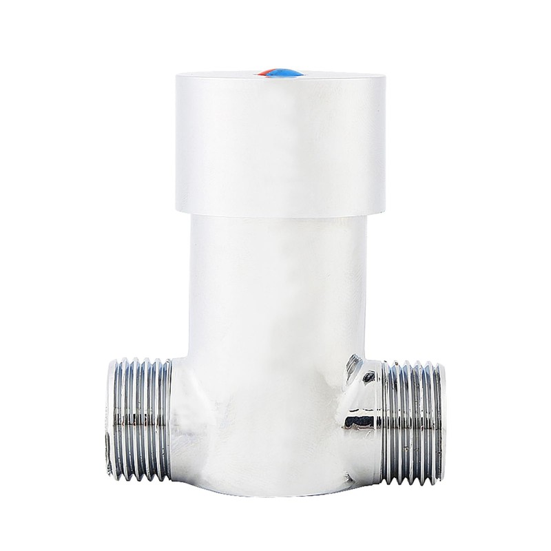 Jiawu G1/2 Brass Hot Cold Water Mixing Valve Mixer for