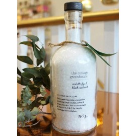 The Cottage Greehouse Margot Elena The Cottage Greenhouse Relaxing Bath Soak Large Bottle 2-Scents New - Violette Fig & Black Currant