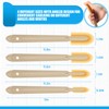 Gisafai 4 Size Set Rubber Caulking Tool Silicone Caulking Caulk
