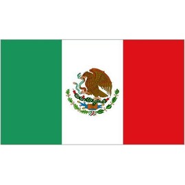 Mexico Mexican 3'x2' Flag