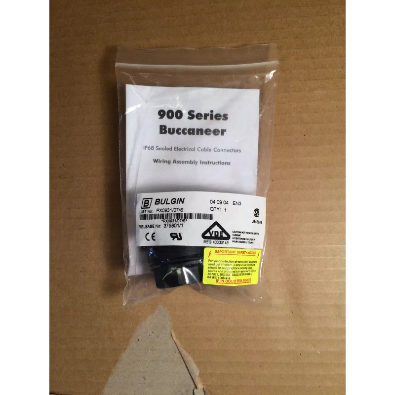 Bulgin Buccaneer 900 series 7 Prong (fem) IP68 Sealed Electrical
