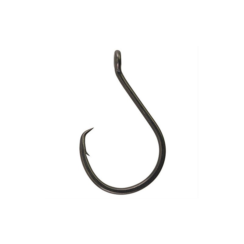 Berkley Fusion19 Circle Hooks (6 Pieces), Smoke Satin, Size 8