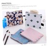 ORFOFE 4Pcs Sanitary Napkin Storage Bags Adorable Tampon Pouches for
