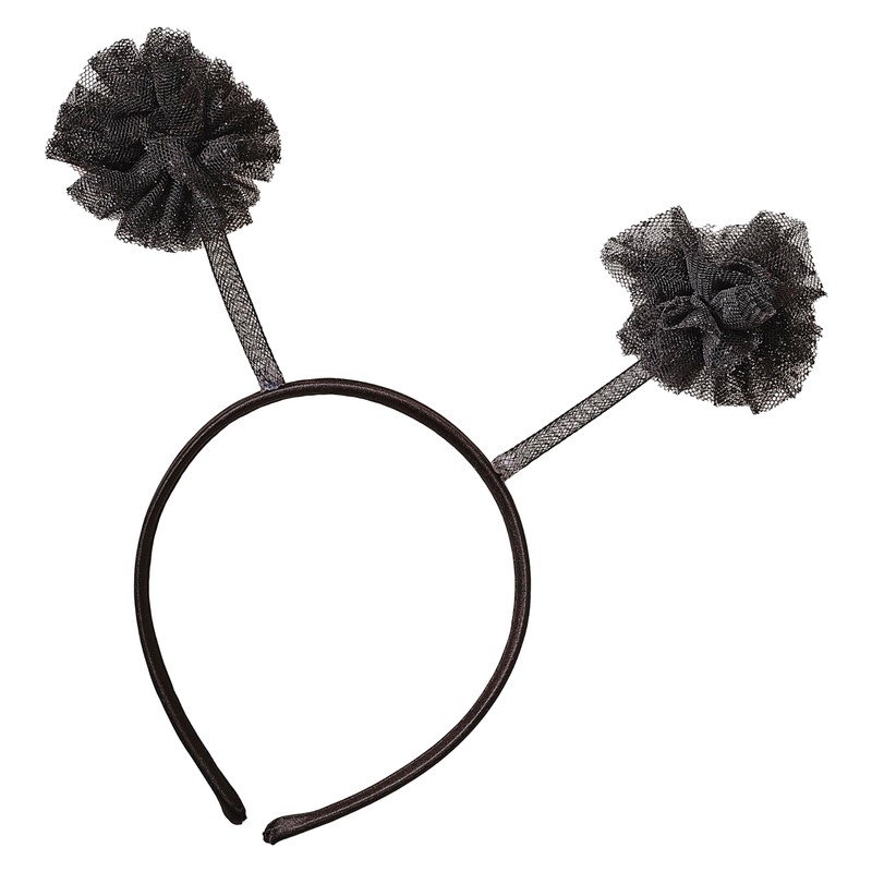 Ginger Ray Girls Bumblebee Antennae Headband with Black Tulle and