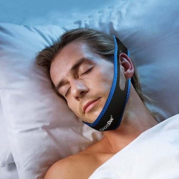 SnoreDoc™ Snore Stopper Chin Strap –– Natural And Instant Snore Relief Sleep Aid Device – NEW AND IMPROVED