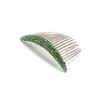 Medium Decorative Hair Comb Rhinestone CrystalSimple Floating Bridal Hair Comb,