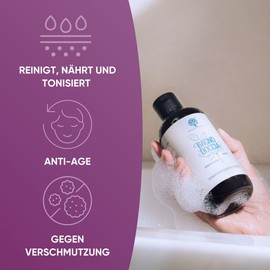 RedMoringa Shower Gel Nourishes, Tightens and Soothes the Skin - 99% Natural - With Moringa Extract, Hyaluronic Acid, Aloe Vera - 250ml