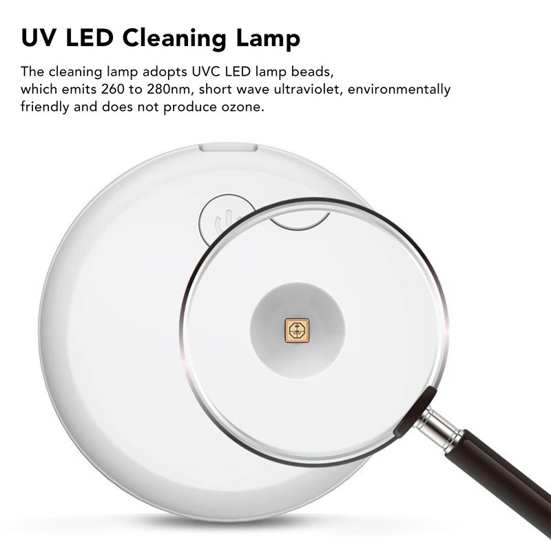 UV Cleaning Lamp USB Charging Safe Portable UVC Light Cleaner