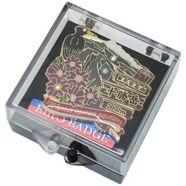 Japan Hundreds 名山 [Pin Badge] 1 Tier Award Pin/Criss Cross Victories tō eiko- Trekking Climbing Goods mail order