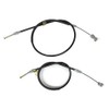 BEAR FLAG EDITION for (2) Brake Cables RH & LH