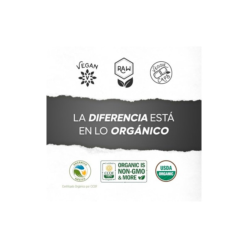 MACA NEGRA ORGÁNICA - 60 CAPSULAS - USDA