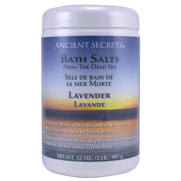Ancient Secrets Mineral Baths, Aromatherapy Dead Sea, Lavender, 32 oz