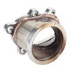 5 Bolt 2.5in Adapter Turbo Downpipe Flange Fit for GT25