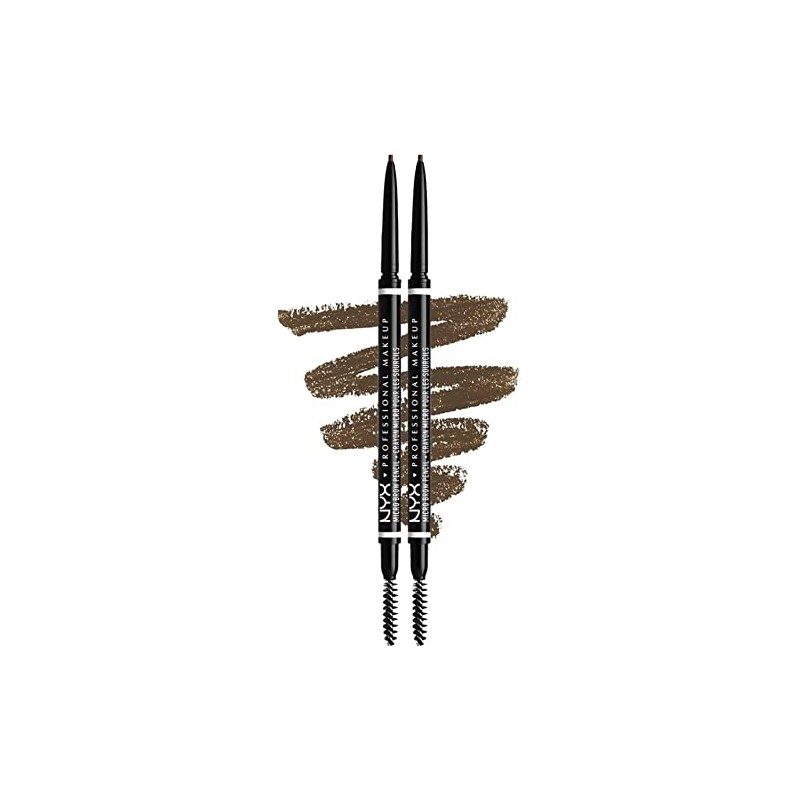 NYX Professional Makeup Micro Brow Pencil Double Pack Double Sided
