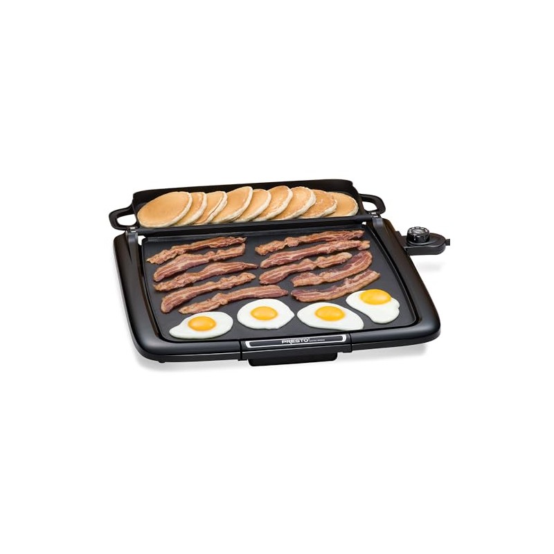 Presto 07023 XL Cool-Touch Electric Griddle and Warmer Plus