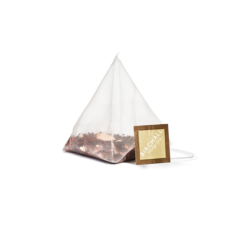 Birchall Tea Bags, Virunga Chai, Spiced Black Tea Bursting with