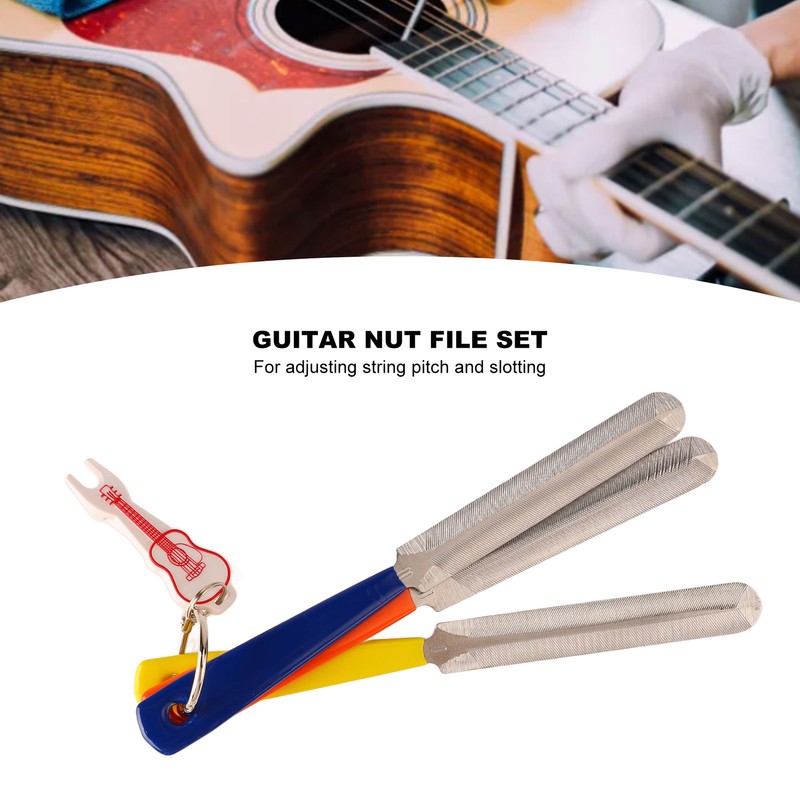 Guitar Nut Slotting File Stainless Steel Electric Guitar Nut File