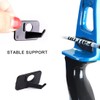 WeddHuis Set of 6 Arrow Rests Black Plastic Right Handed