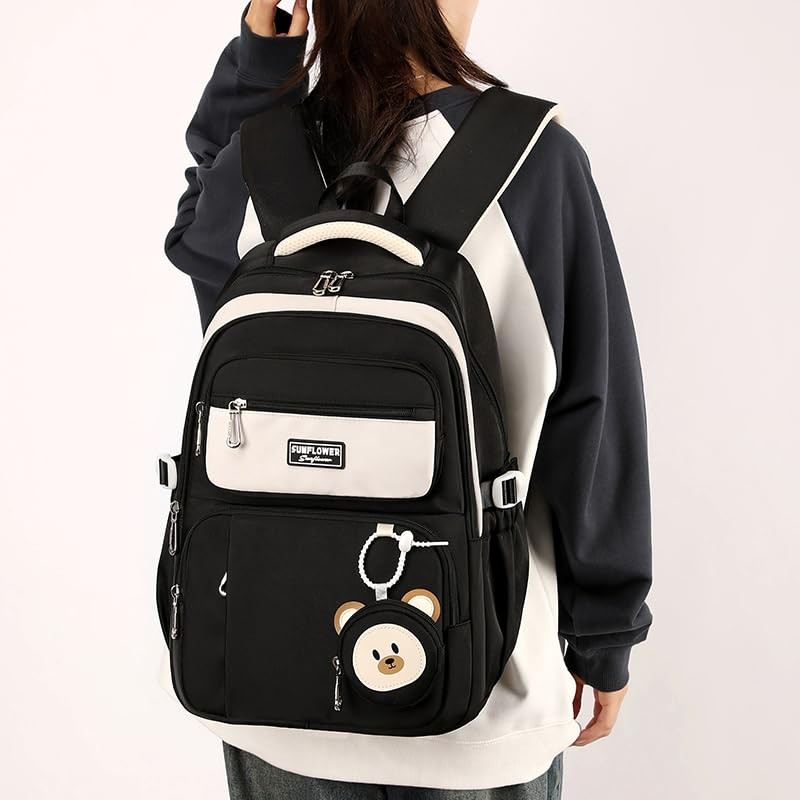 ZESU Korean Backpack, Large Capacity, Students, High School Students, Women's,