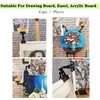 Adjustable Document Holder for Typing, Rotatable Paper Copy Holder Clip,Handy