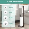 Free Standing Toilet Paper Holder Stand, Oil Rubbed Bronze Toilet